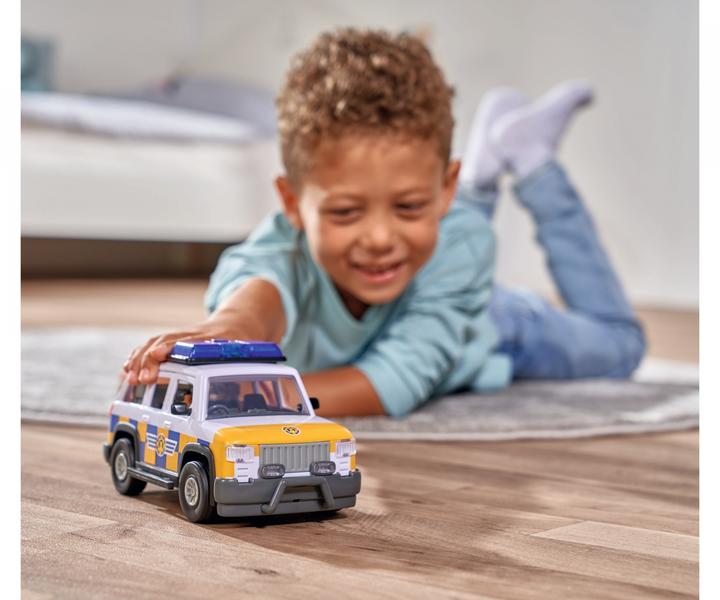 Actual product image Simba FS Sam police car 4x4 with figure