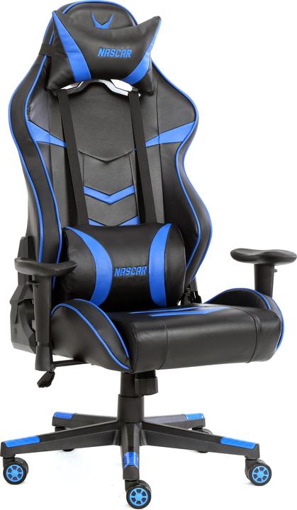 Image du produit Omega Chaise de jeu Varr Nascar, Noir-bleu