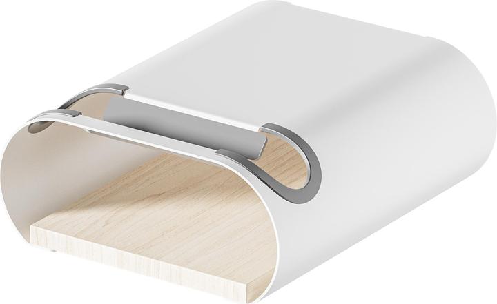 Produktbild Wiltec Fahrrad Wandhalterung weiss 39,8x16,7x32,6-42,6cm 25kg Fahrradhalterung