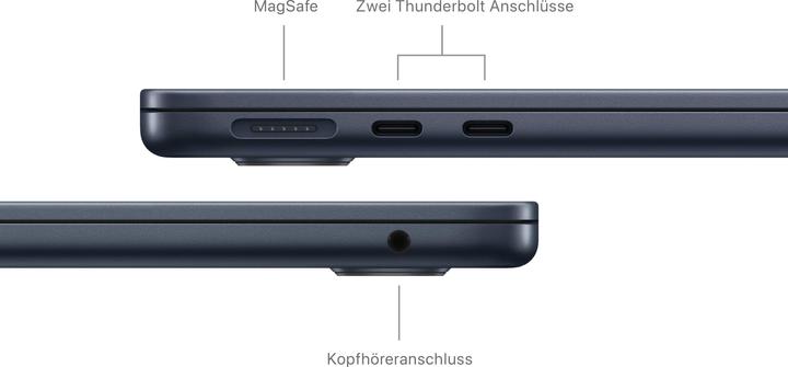 Produktbild Apple MacBook Air – 2024 (13.60", M3, 16 GB, 256 GB, CH)