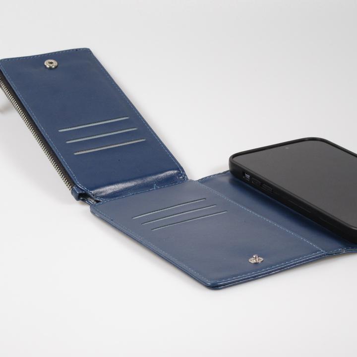 Actual product image PhoneLook Sleeve Wallet Case Luxurious and Sophisticated with Magnetic Closure & Coin and Card Compartment (Apple iPhone 15 Pro)