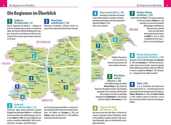 Produktbild Reiseführer Slowenien (Deutsch, Daniela Schetar, Friedrich Köthe, 2024)
