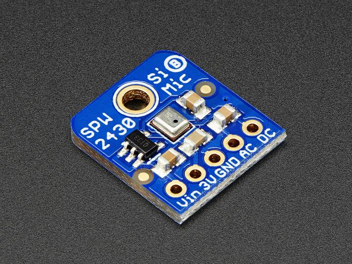 Actual product image Adafruit Silicon MEMS Microphone Breakout SPW2430 (Various)