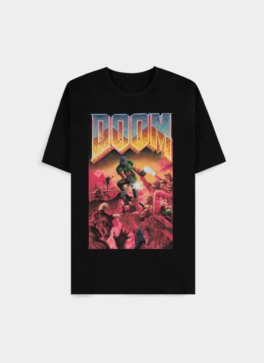 Doom Classic Boxart Men's Tshirt (M)