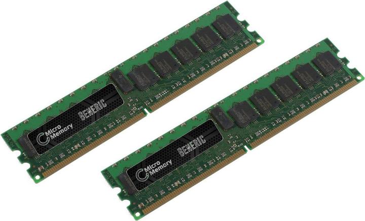 Actual product image CoreParts PC5300 DDR667 ECC/REG memory module DDR (2 x 2GB)