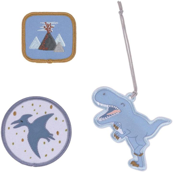 Immagine prodotto Lässig Distintivi Dinosauro 3 pezzi (Imbottitura aggiuntiva)