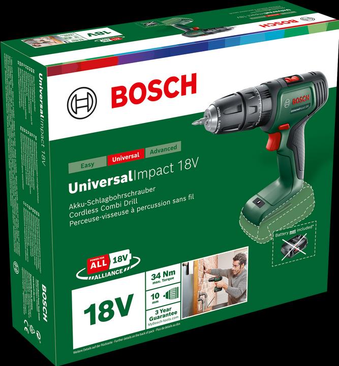 Productafbeelding Bosch Home & Garden Universele slagplaat 18V (Oplaadbare batterij)