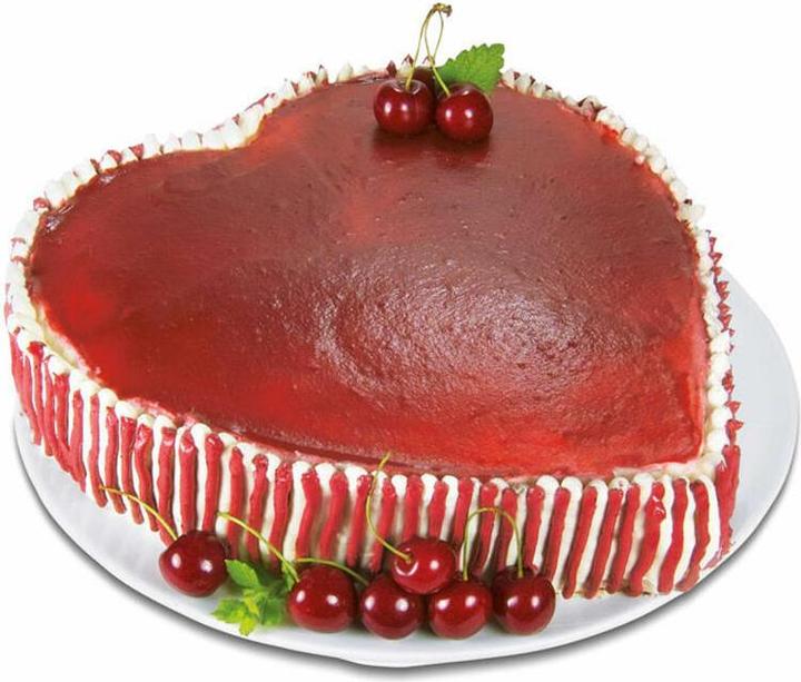 Actual product image Städter Cake frame heart stainless steel (26 cm)