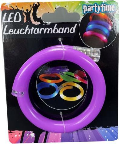 Produktbild Magni LED Wickel-Armband 4fach sortiert (Kunststoff)