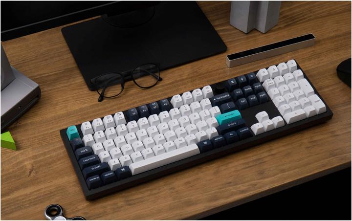 Immagine prodotto Keychron Tastiera meccanica personalizzata Q6 Max QMK/VIA Wireless, manopola completamente assemblata, nero (Cablato, Senza fili)