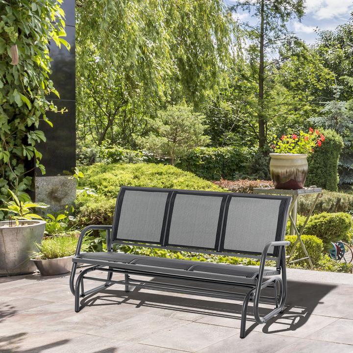 Produktbild Outsunny Schaukelbank 3-Sitzer