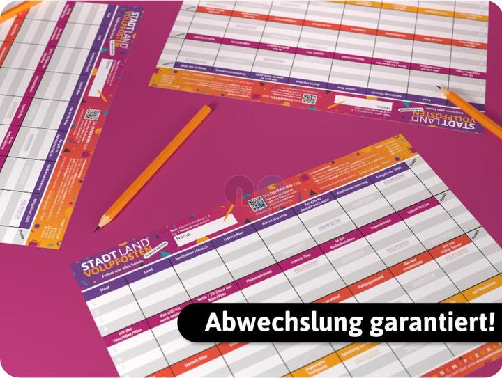 Actual product image Denkriesen STADT LAND VOLLPFOSTEN® A4 - 70/80/90 EDITION " Everything used to be better". (German)