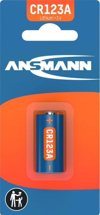 Produktbild Ansmann Cr123a (1 Stk., CR123A, 1500 mAh)