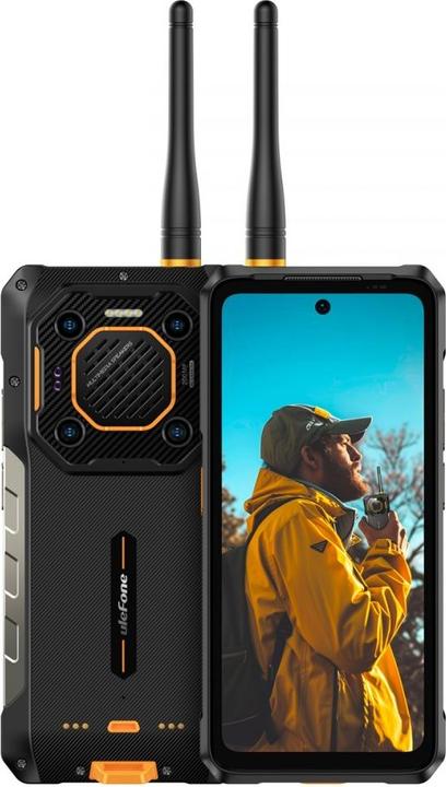 Immagine prodotto Ulefone Armor 26 Ultra Walkie-Talkie (512 GB, Nero, Arancia, 6.78", Doppia SIM, 200 Mpx, 5G)