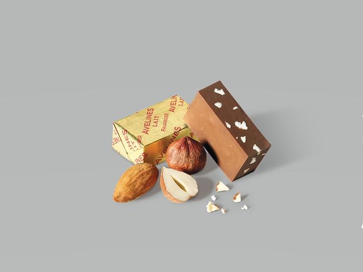 Produktbild Favarger HERITAGE Schachtel mit 20 Milch Avelines (200 g)