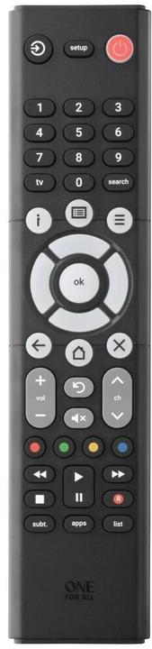 Actual product image One for All 1 remote control for 1 terminal URC1212 (Universal remote control, Infrared)