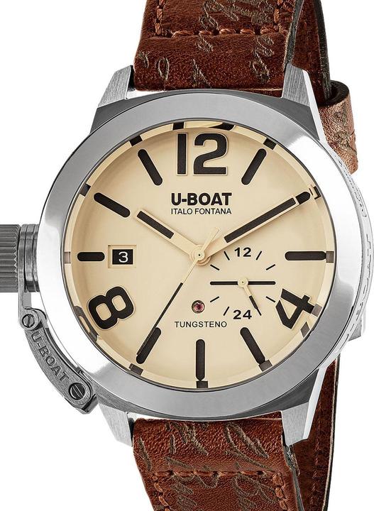Actual product image U-Boat 8892 Classico Tungsteno Beige Automatic Men's Watch 42mm 10ATM (Swiss made, 42 mm)