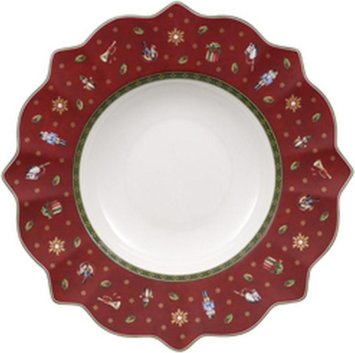 Suppenteller rot Toy's Delight (1 x, 26 cm)