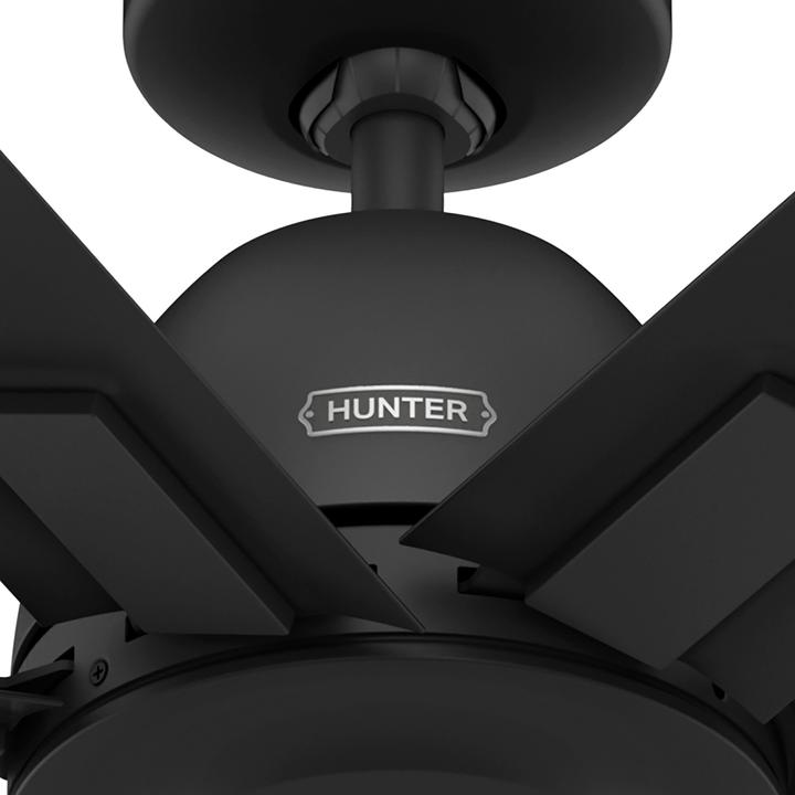 Actual product image Hunter Fans DC Deckenventilator Sahira Schwarz mit Fernbedienung (42 dB)