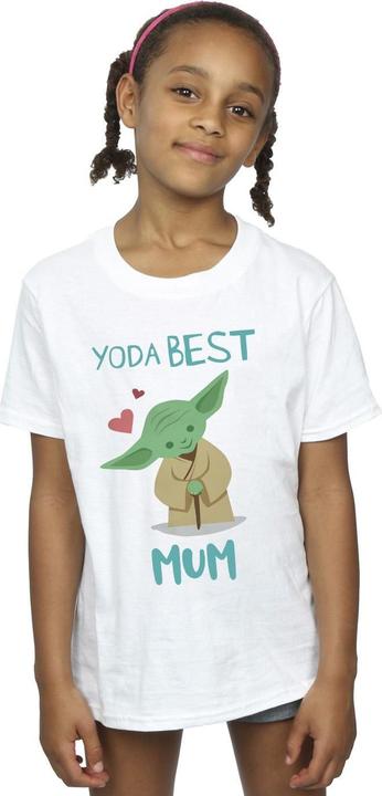 Immagine prodotto Star Wars Yoda Best Mum Maglietta Ragazze (104)