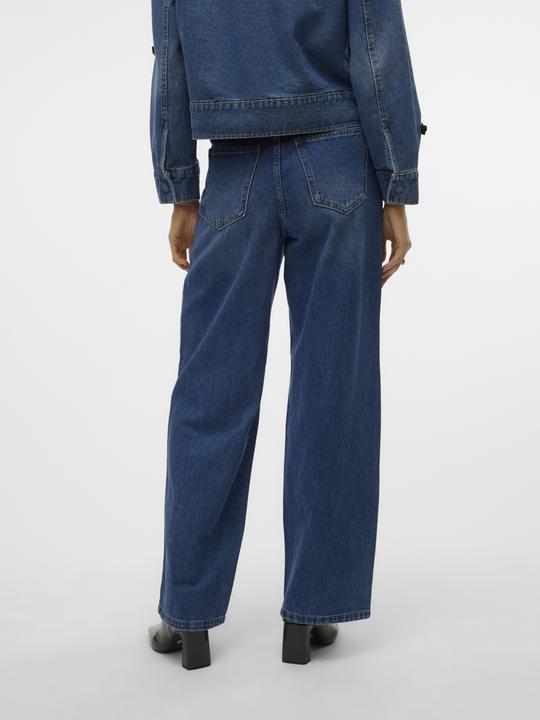 Produktbild Vero Moda VMTAYLOR Mid Rise Baggy Fit Jeans Weit geschnitten (W29/L30)