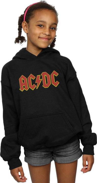 Immagine prodotto AC/DC Red Logo Felpa con Cappuccio Ragazze (116)
