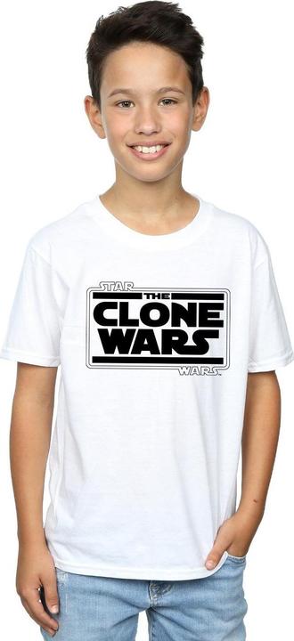 Immagine prodotto Star Wars Clone Wars Logo Maglietta Ragazzi (104)