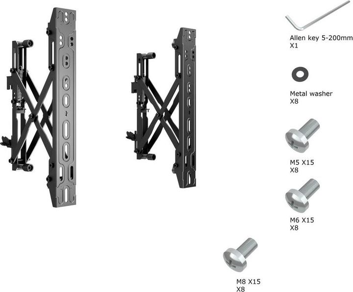 Produktbild Multibrackets Pro Zubehör 4726 (Wand, 65", 125 kg)