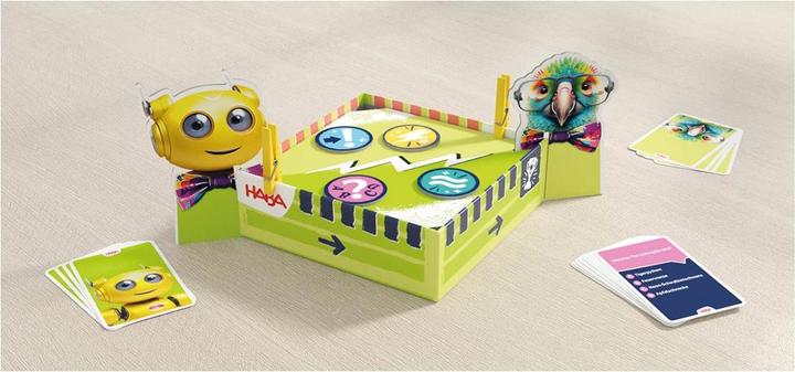 Actual product image Haba Team Quiz Challenge Nature vs. technology (Italian, English, German, French)