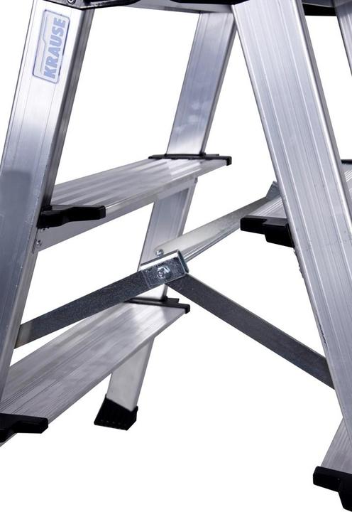 Image du produit Krause Marchepied pliant double en aluminium kl (Escabeau, 42 cm)