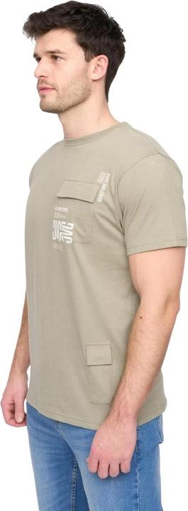 Actual product image Duck and Cover Mens Trentflax T-Shirt (L)