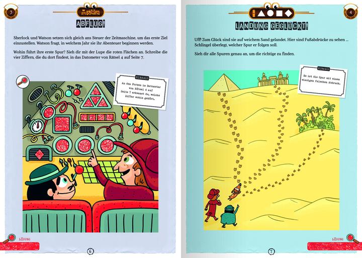 Image du produit Sherlock Holmes für Kids – Die Zeitmaschine (Allemand, Sandra Lebrun, Anja Neudert, Loïc Méhée, 2024)