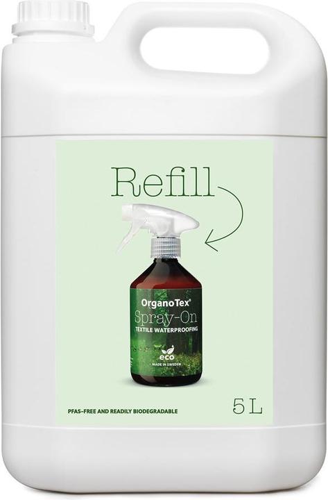 Actual product image OrganoTex Spray-On textile waterproofing (40 Washing cycles)