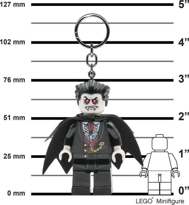 Actual product image Euromic LEGO - Keychain w/LED - Vampyre (521059)