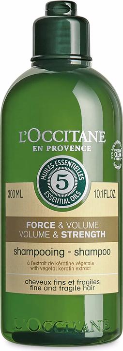 L'Occitane Force & Vol Shampoo (300 ml, Flüssiges Shampoo)