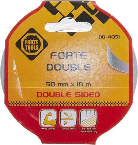 Actual product image Forte tools Doublesided Adhesive Tape 10m X 50 mm