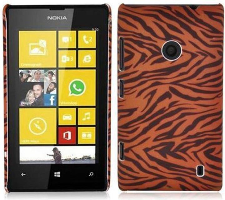 Actual product image Cadorabo Hard cover with imprint cover (Nokia Lumia 521, Nokia Lumia 520)