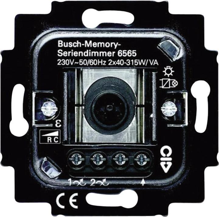 Actual product image Busch-Jaeger Memory series dimmer