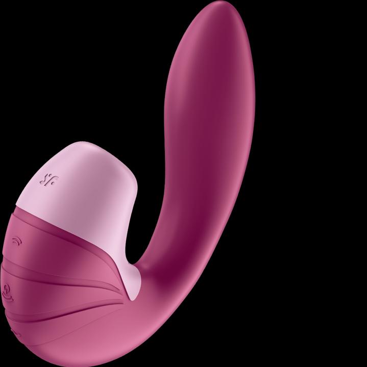 Actual product image Satisfyer Insertable Double Air Pulse Vibrator Supernova