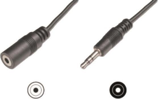 Immagine prodotto M-Cab Cavo di prolunga con jack da 3,5 mm (3 m, Connettore da 3,5 mm (AUX))