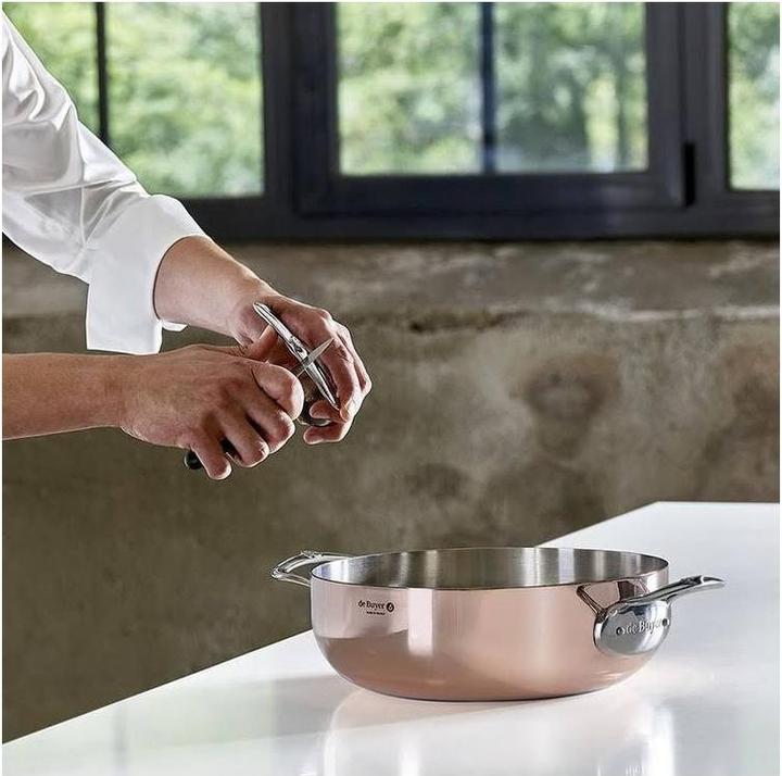 Actual product image de Buyer prima matera (28 cm, Casserole + Stewpot, Stainless steel, Copper)