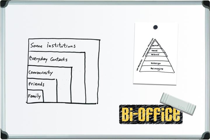 Image du produit Bi-Silque Tableau blanc Bi-Office® Classic, h x l 120 x 180 cm, lakeret (180 x 120 cm)