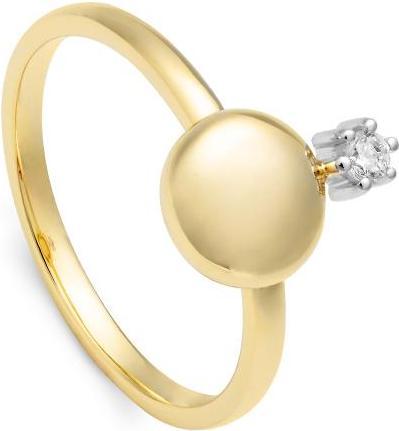 Produktbild Breuning RING - BRILL. 0,05 Ct. H/si (56, 750/18 K Gold)