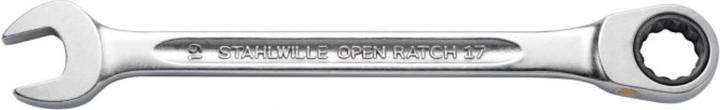 Productafbeelding Stahlwille 12-delige set ratel combinatiesleutels (19 mm, 8 mm, 15 mm, 17 mm, 13 mm, 18 mm, 10 mm, 12 mm, 11 mm, 14 mm, 16 mm, 9 mm)