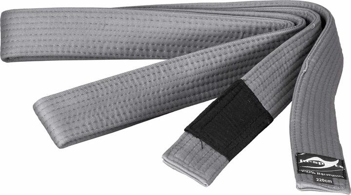 Actual product image Ju-Sports Bjj children belt gray