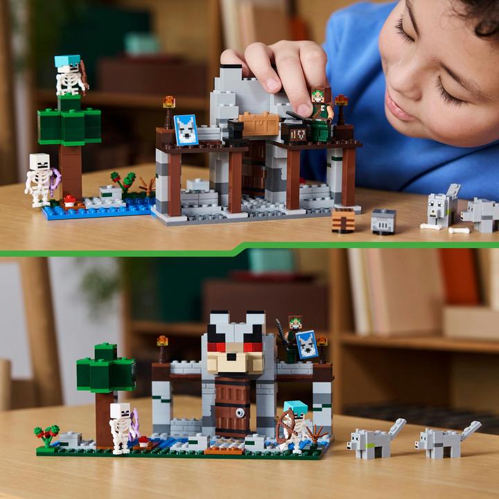 Image du produit LEGO 21261 La forteresse des loups (21261, LEGO Minecraft)
