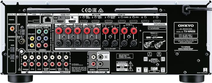 Image du produit Onkyo Tx-Nr656 (7.2 canaux, FM)