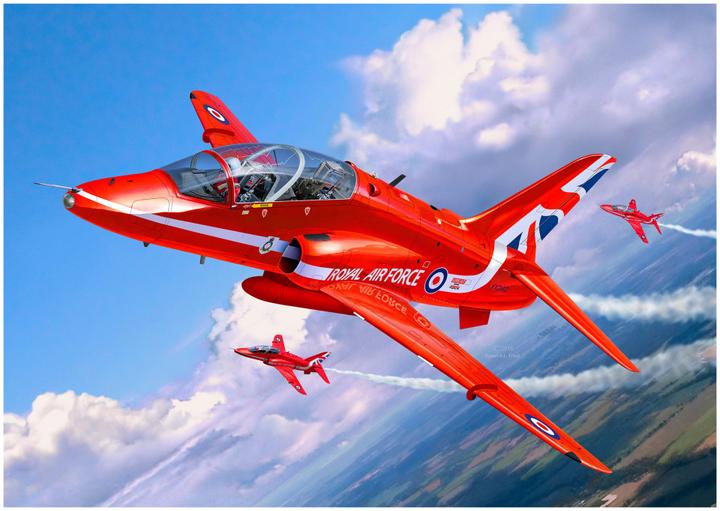 Actual product image Revell BAe Hawk T.1 Red Arrows