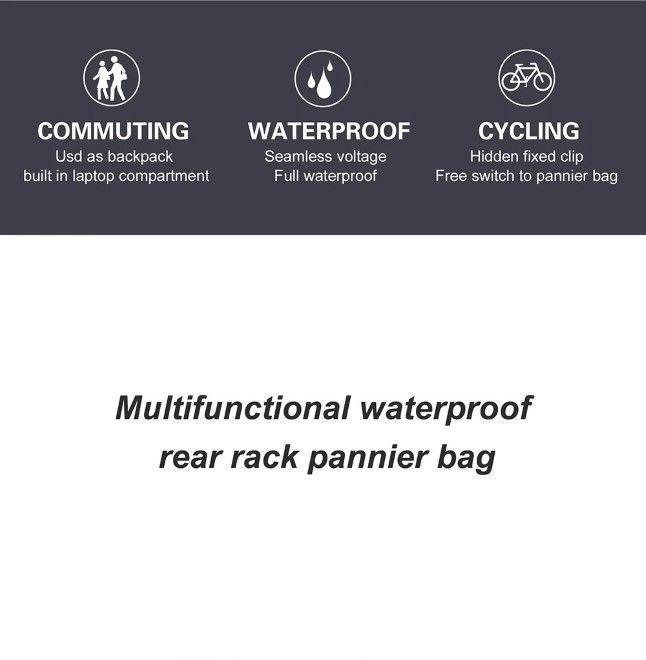 Image du produit Rhinowalk Velo Rucksack (27 l, Sacoches)