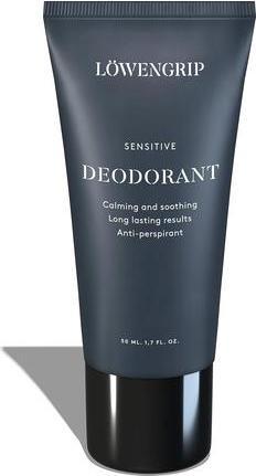 Löwengrip Sensitive Deodorant Antiperspirant Rehydrates Soothes Softens Skin Long Lasting Freshness (50 ml)